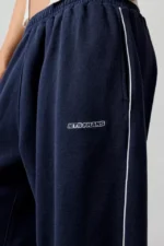 Harri Wide Leg Jogger Pants Navy d