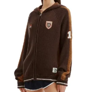 Hooded Zip Jacket d