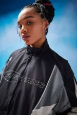 Iets Frans Black Hawk Woven Motocross Jacket d