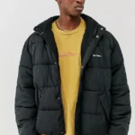 Iets Frans Black Puffer Jacket