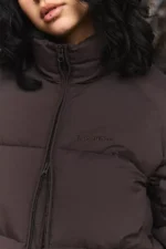 Iets Frans Brown Alder Puffer Jacket d