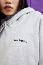 Iets Frans Grey Marl Hoodie d