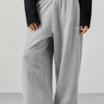 Iets Frans Harri Wide Leg Jogger Pants Grey