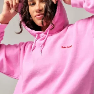Iets Frans Pink Hoodie