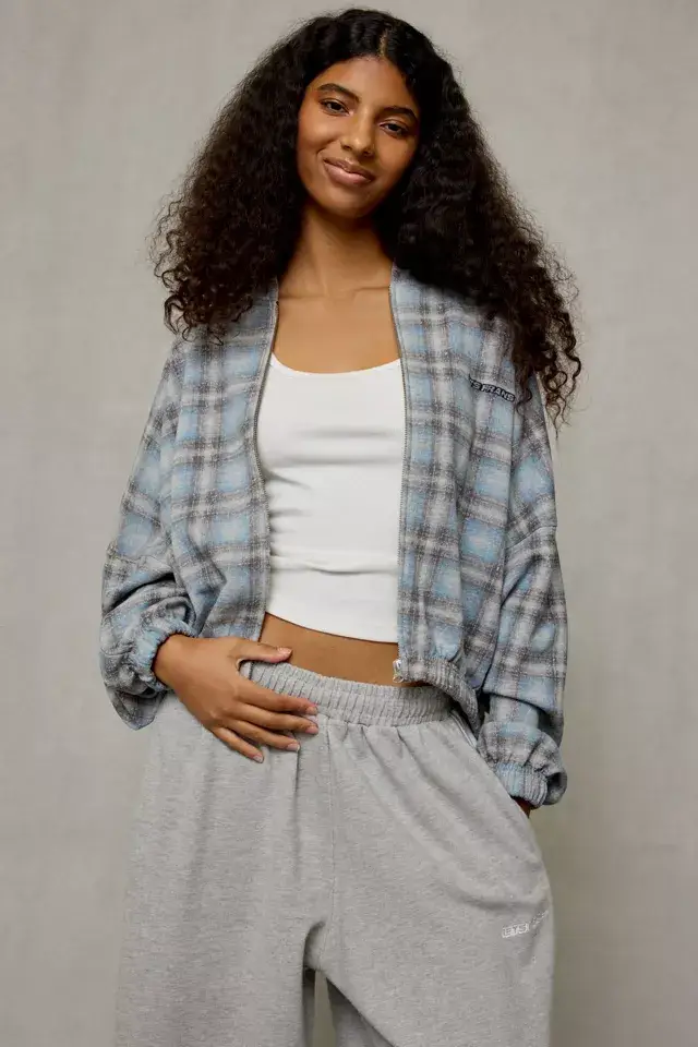 Sweatshirt Grey Check Sweatshirt Grey Check