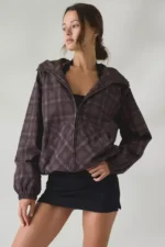 Windbreaker Jacket Brown