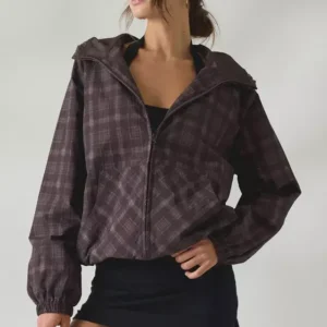 Windbreaker Jacket Brown